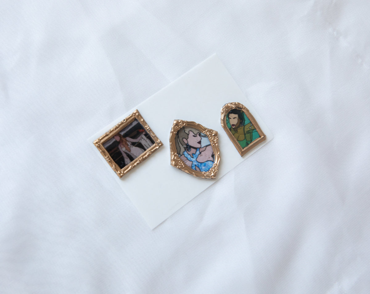 Showgirl Framed Wax Seal Stickers & Magnets