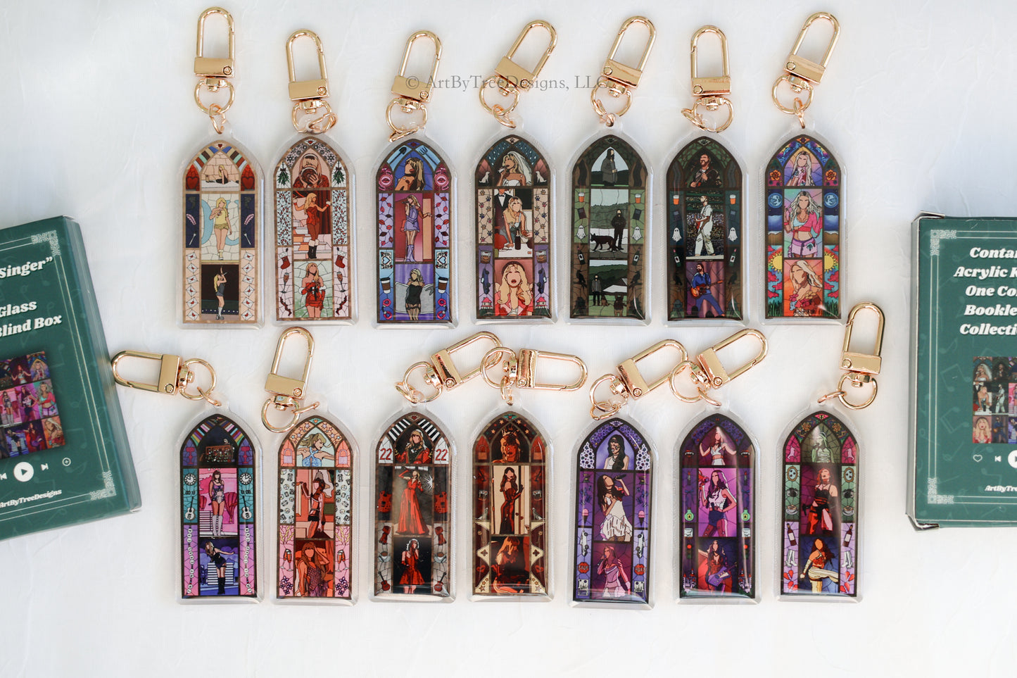 'Cause I'm A Singer Acrylic Keychain Blind Box