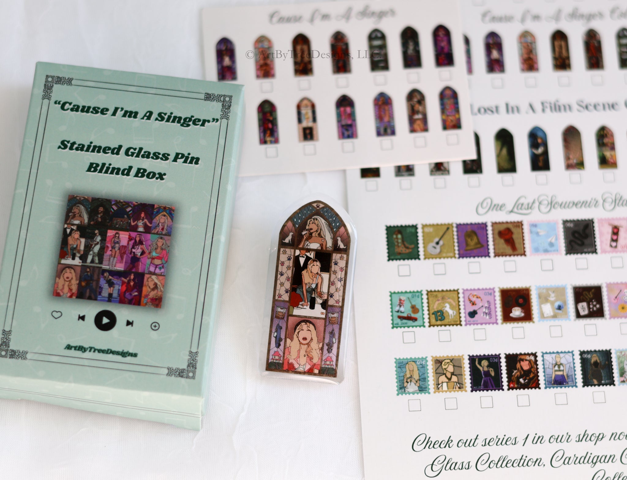 'Cause I'm A Singer Acrylic Pin Blind Box