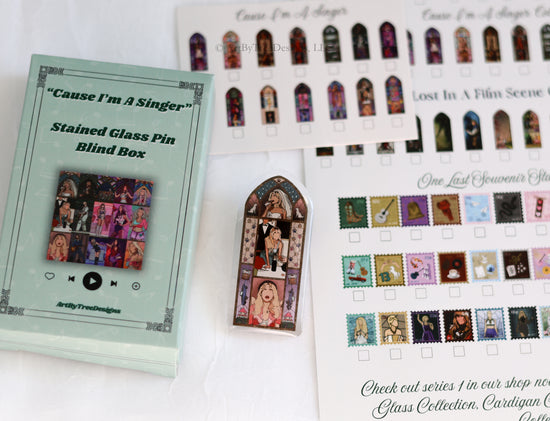 'Cause I'm A Singer Acrylic Pin Blind Box