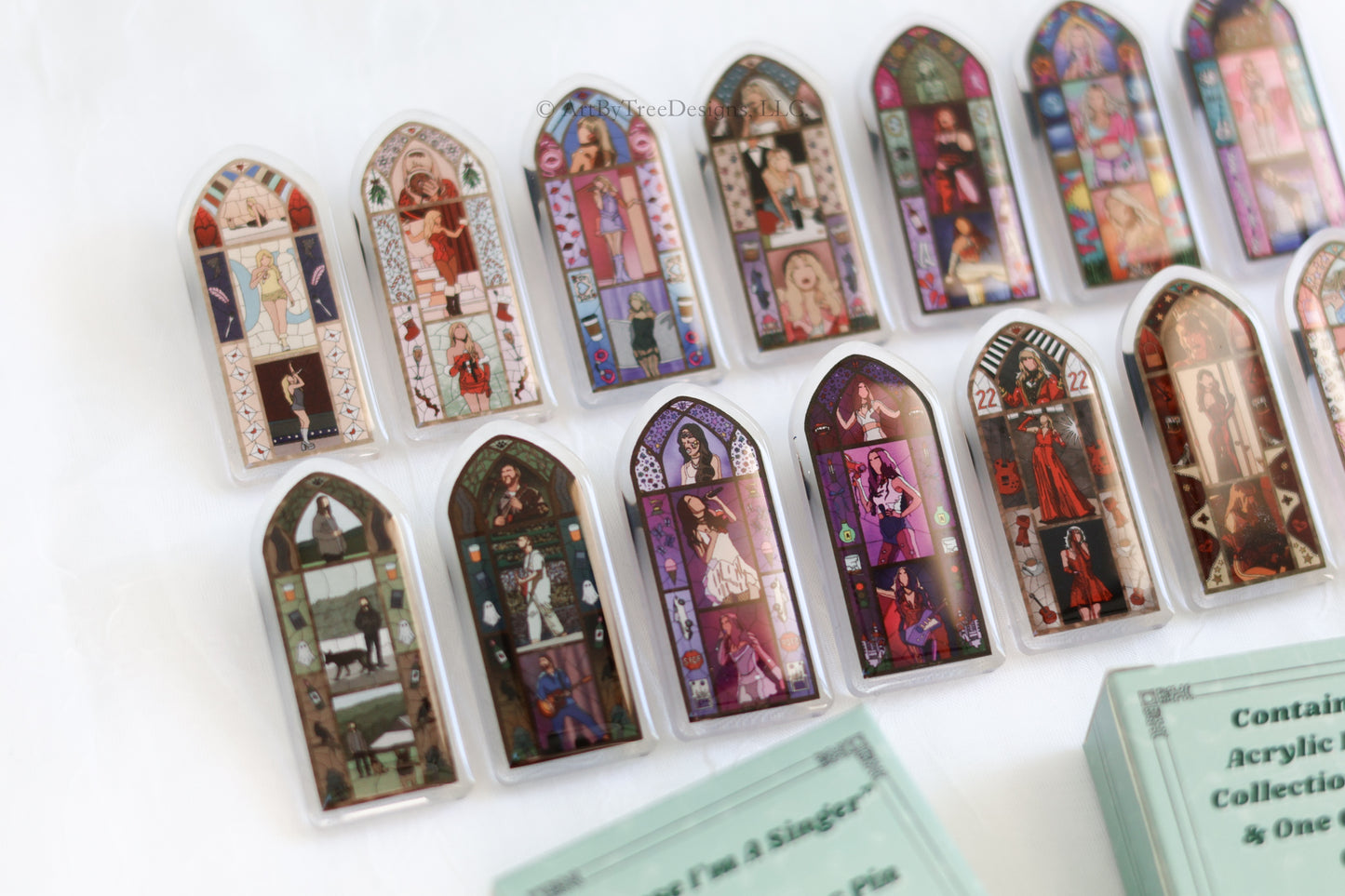 'Cause I'm A Singer Acrylic Pin Blind Box