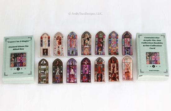 'Cause I'm A Singer Acrylic Pin Blind Box