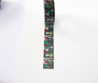 Surprise Song Piano Washi Tape (Small Flower Version)
