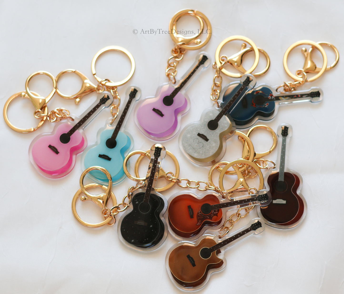 Eras Guitars Acrylic Keychain Blind Box