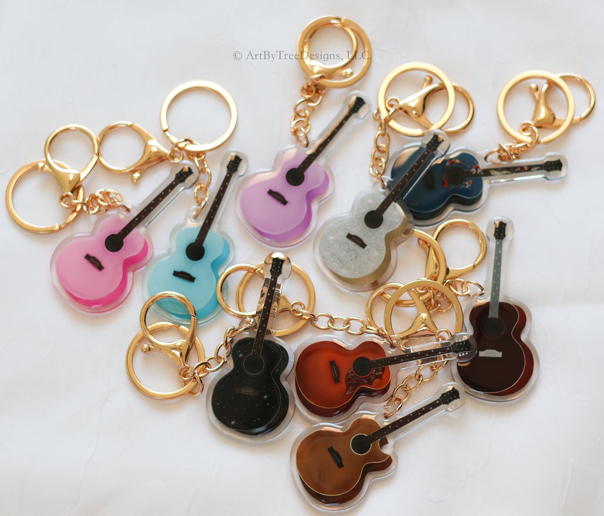 Eras Guitars Acrylic Keychain Blind Box