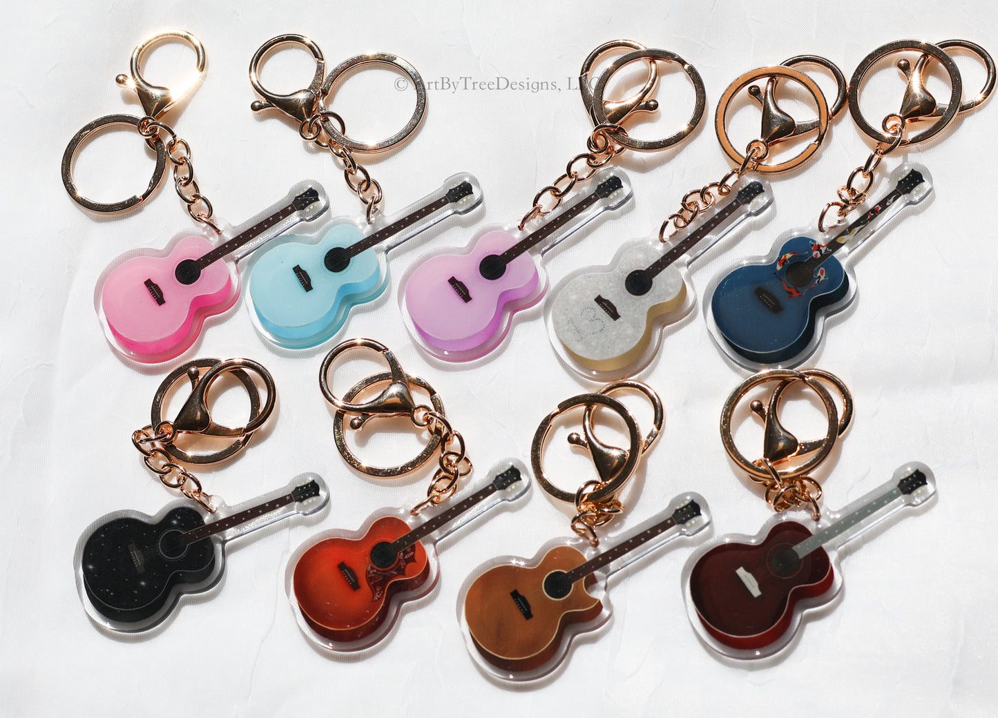 Eras Guitars Acrylic Keychain Blind Box
