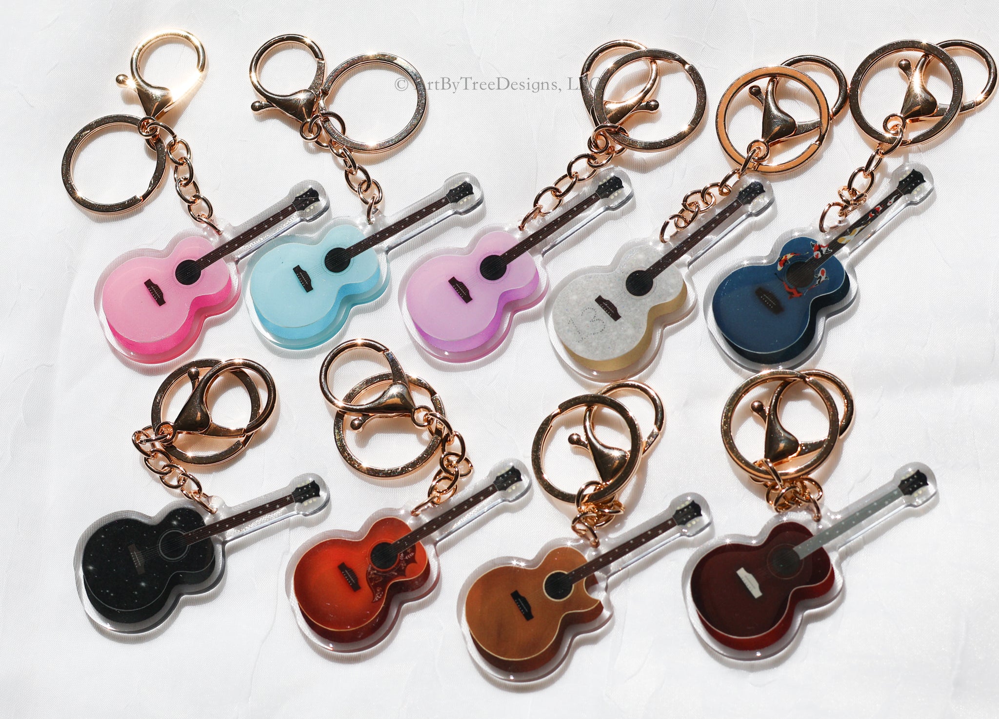 Eras Guitars Acrylic Keychain Blind Box
