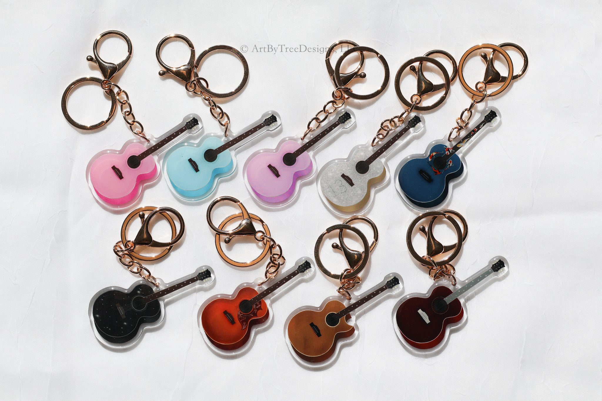 Eras Guitars Acrylic Keychain Blind Box