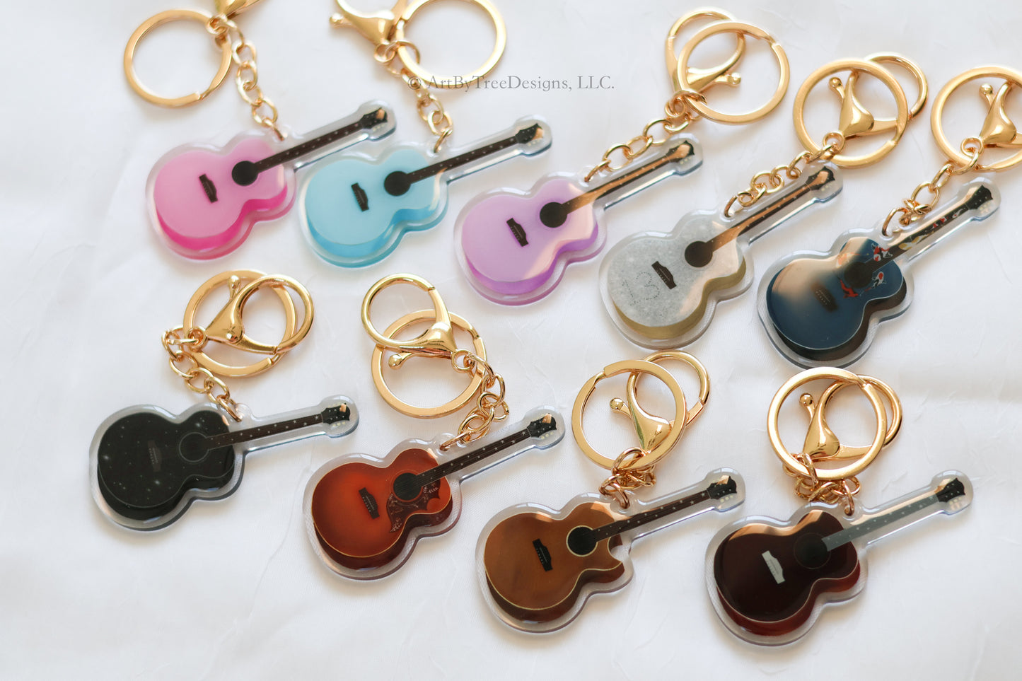 Eras Guitars Acrylic Keychain Blind Box