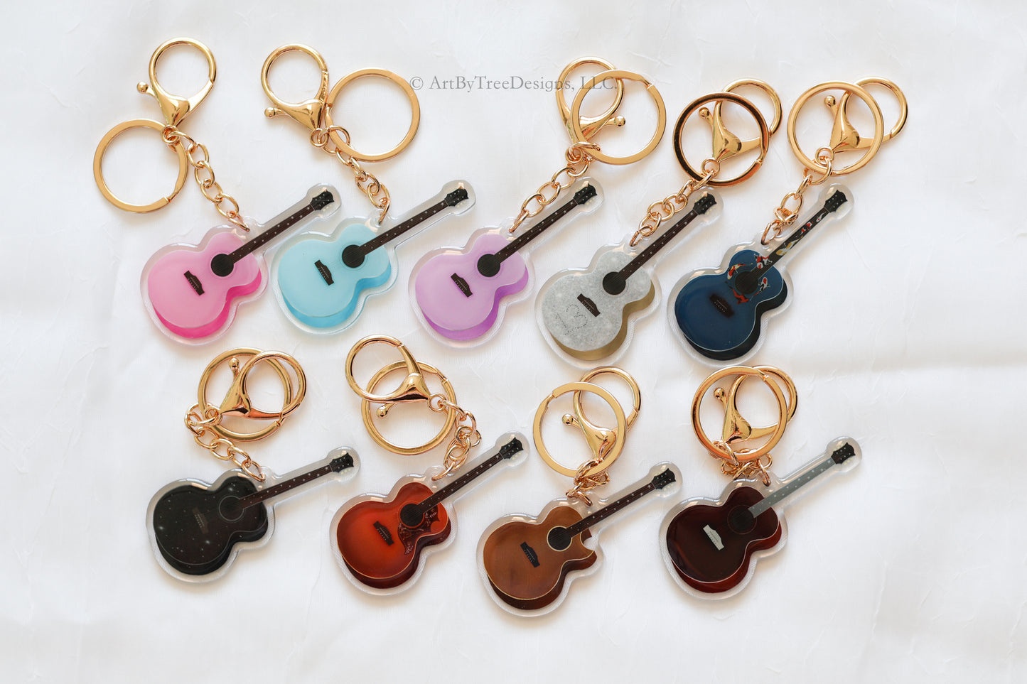 Eras Guitars Acrylic Keychain Blind Box