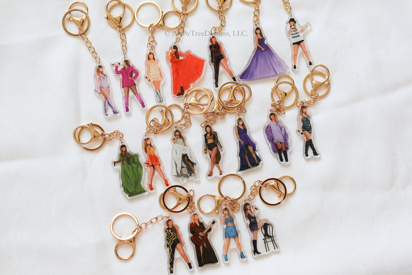 Eras Outfits Acrylic Keychain Blind Box