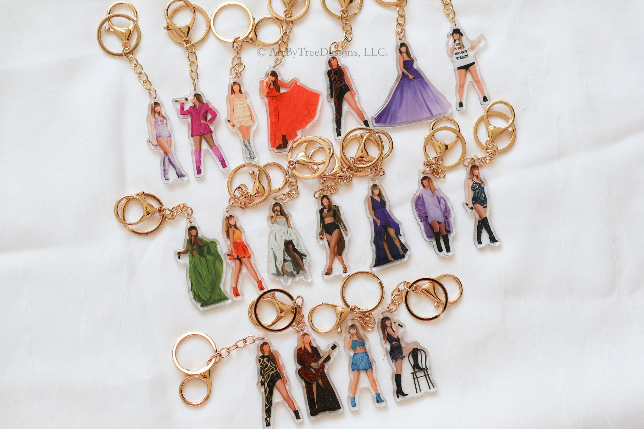 Eras Outfits Acrylic Keychain Blind Box