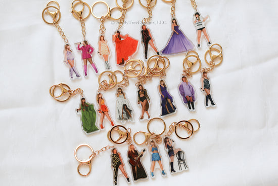 Eras Outfits Acrylic Keychain Blind Box