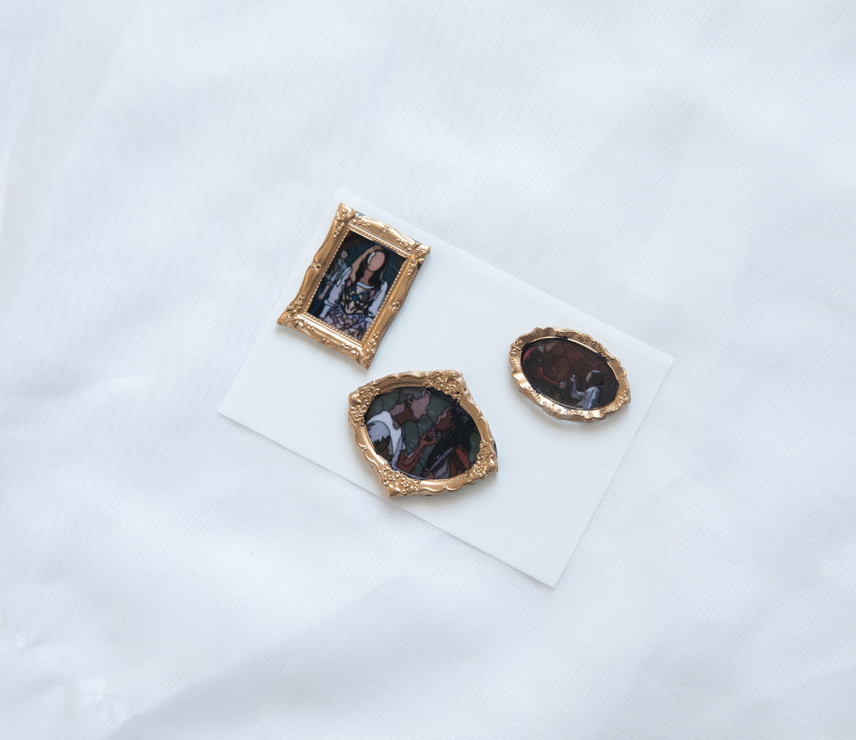 Songbirds & Snakes Framed Wax Seal Stickers & Magnets