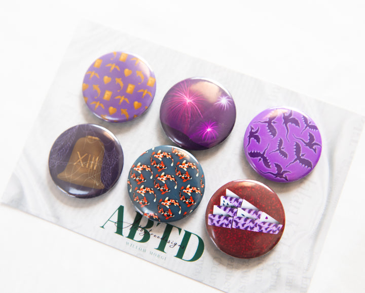 Speak Now Button Magnet Set