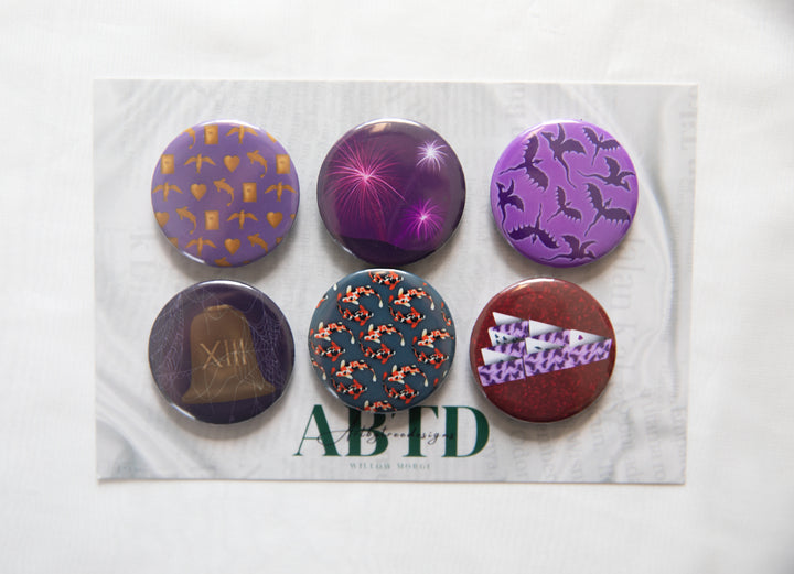 Speak Now Button Magnet Set