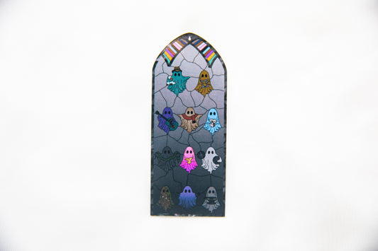 Eras Ghosts Stained Glass Fridge Magnet