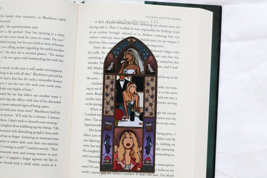 Man's Best Friend Stained Glass Bookmark