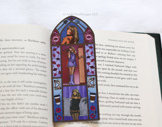 Short & Sweet Stained Glass Bookmark
