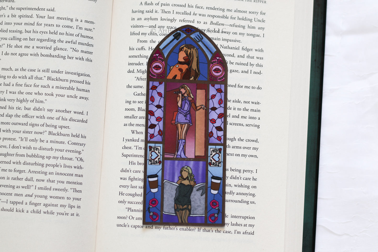 Short & Sweet Stained Glass Bookmark