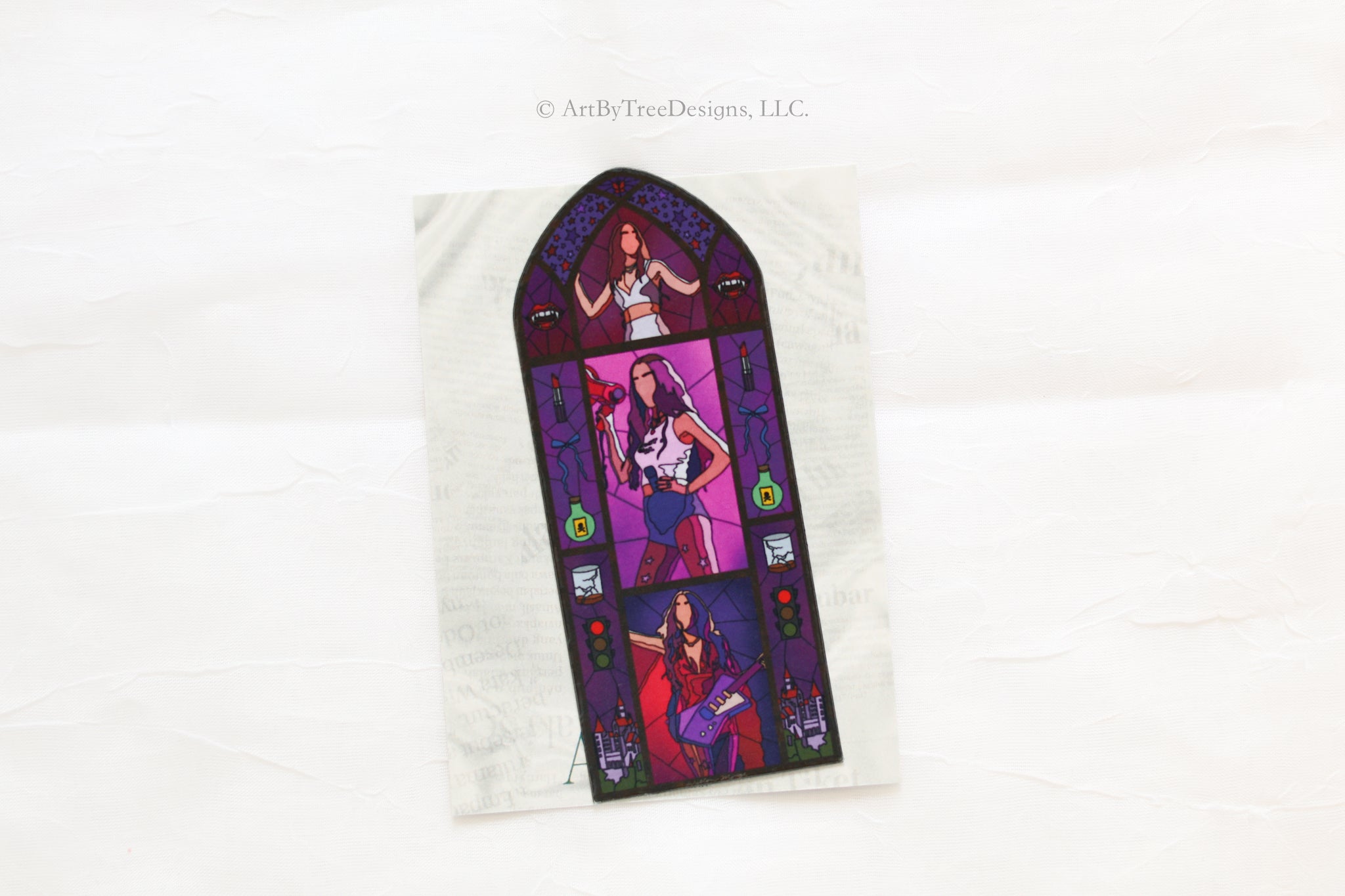 Guts Stained Glass Fridge Magnet