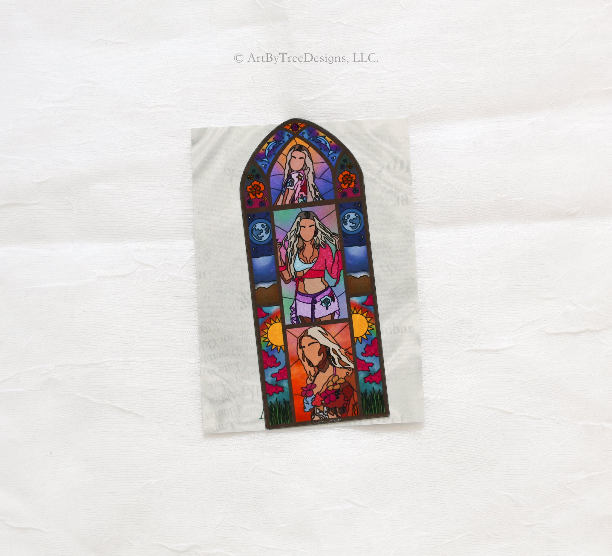 Midnight Sun Fridge Magnet
