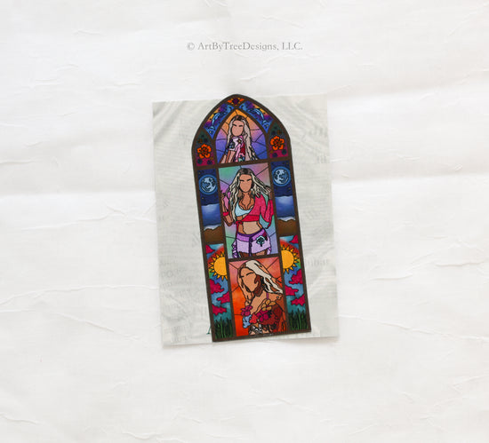 Midnight Sun Fridge Magnet