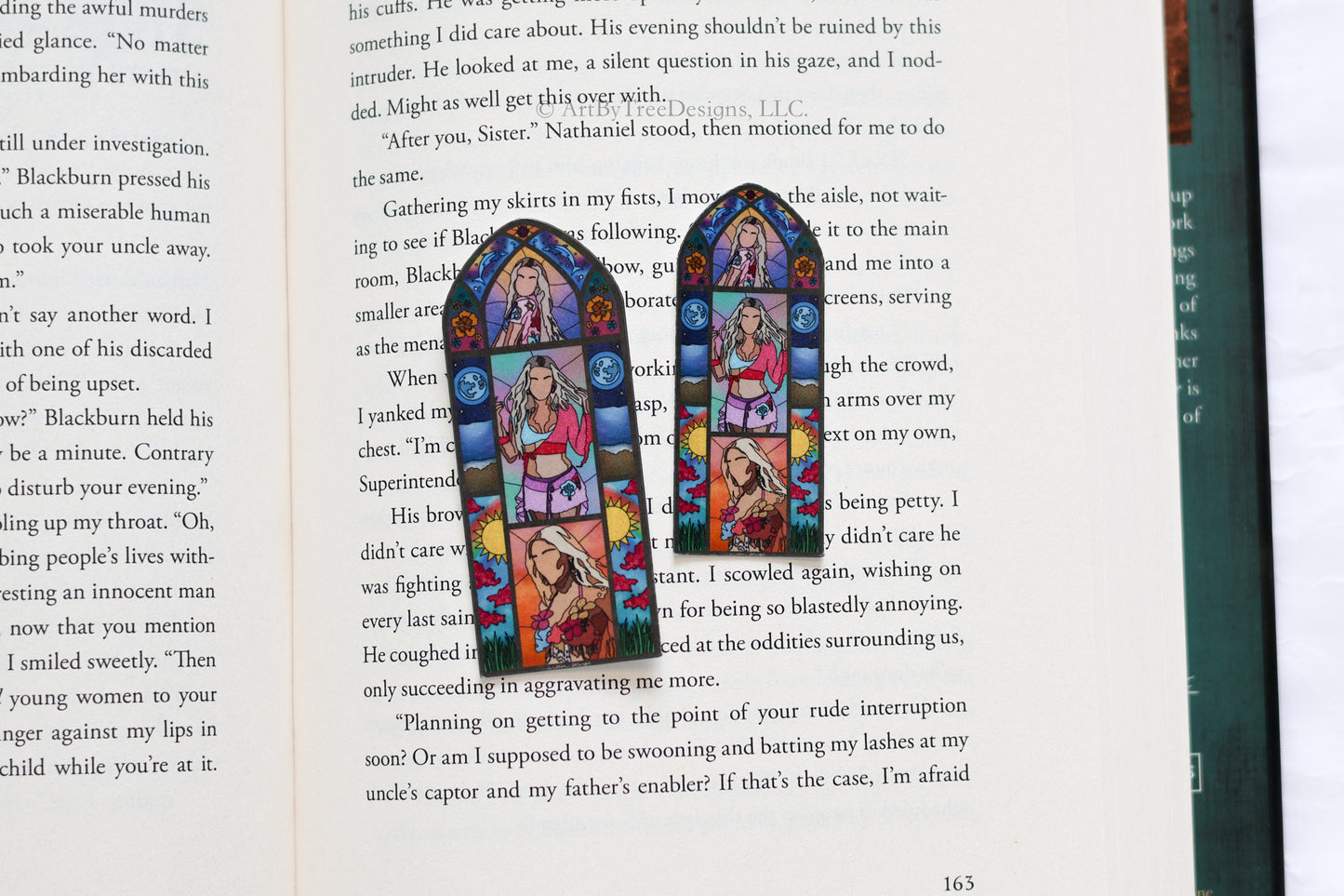 Midnight Sun Stained Glass Sticker