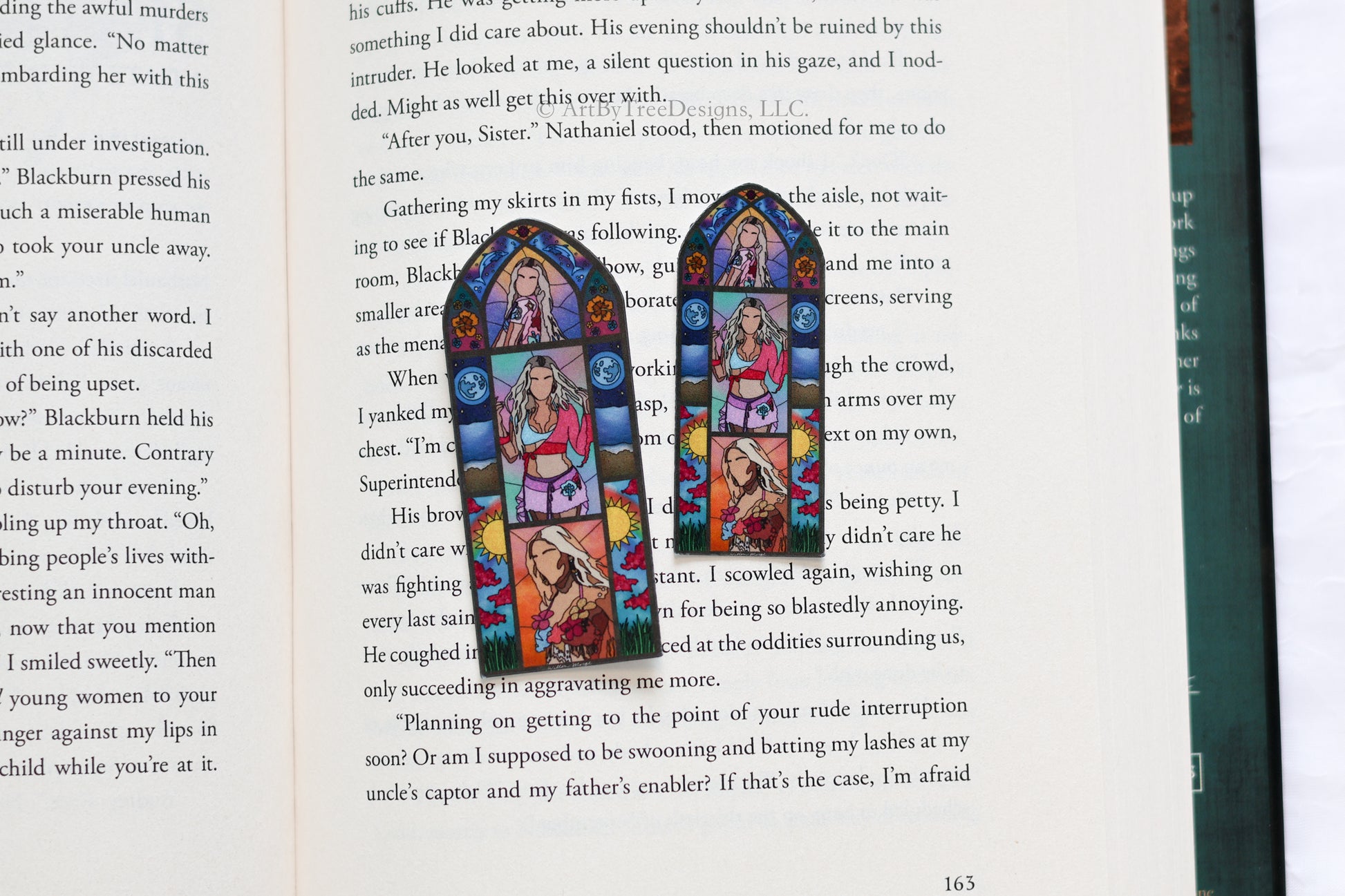 Midnight Sun Stained Glass Sticker