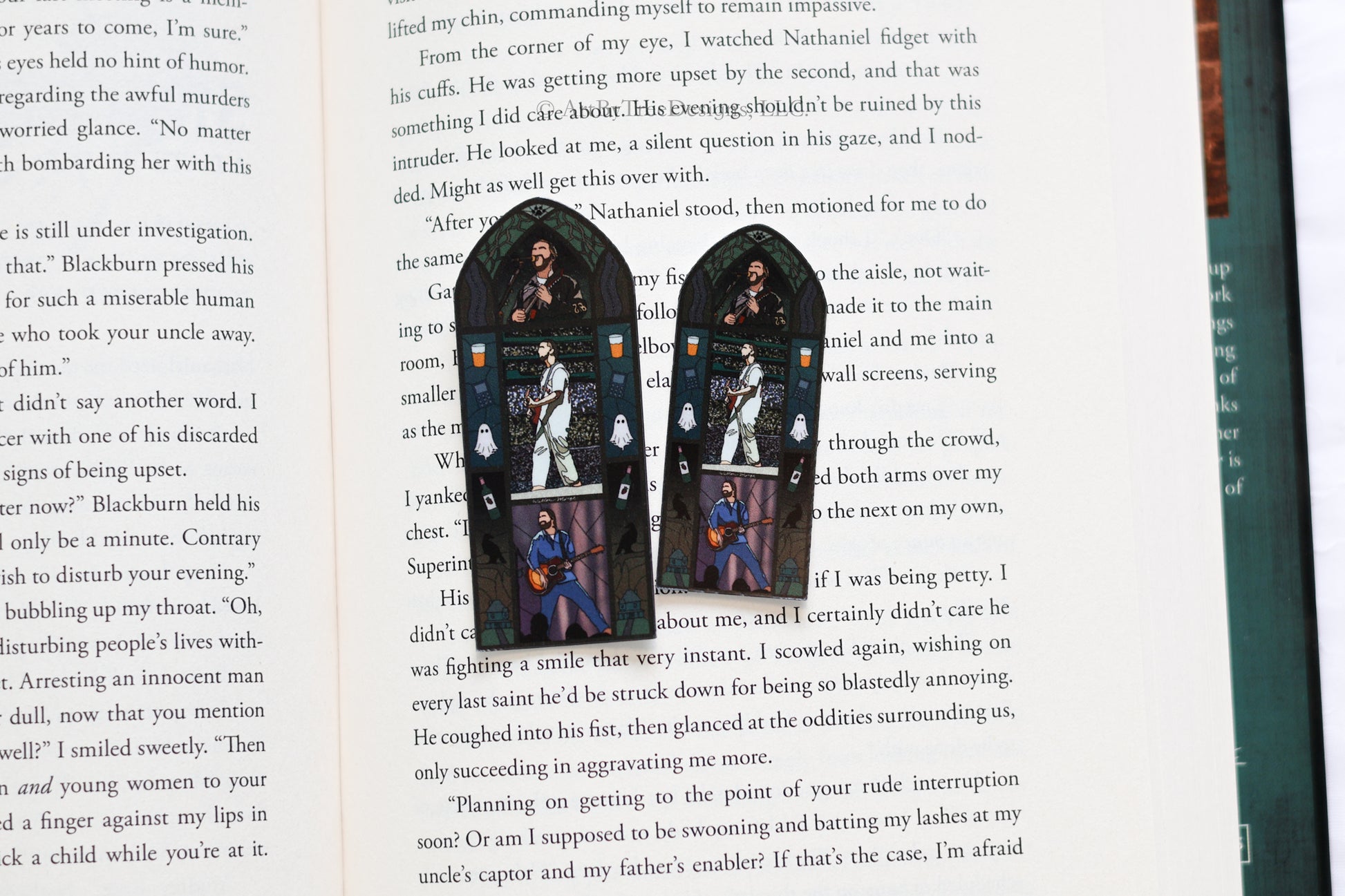 We'll All Be Here Forever Stained Glass Sticker