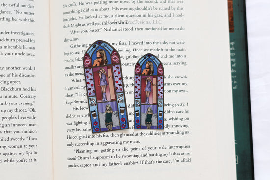 Short & Sweet Stained Glass Sticker