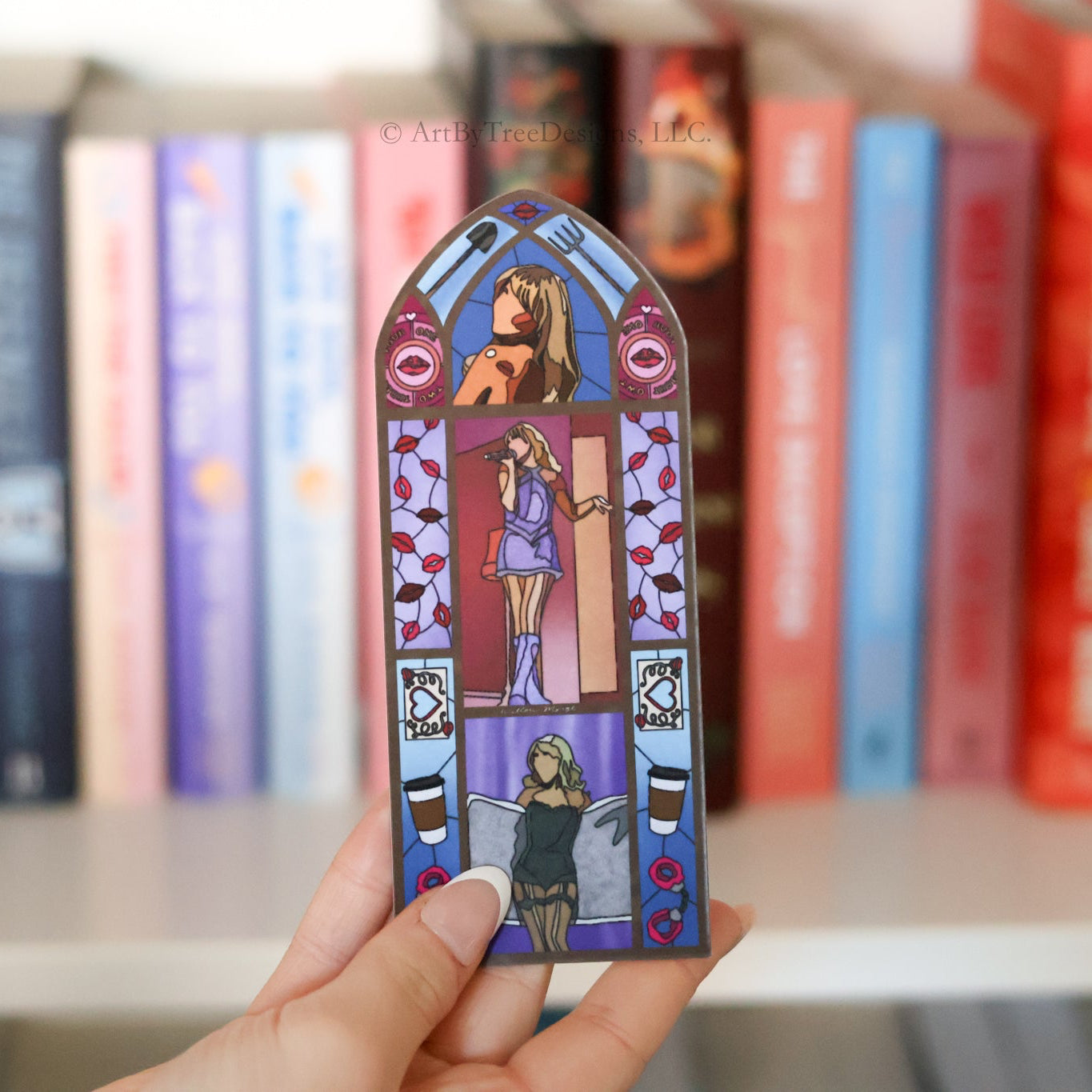 Short & Sweet Stained Glass Bookmark
