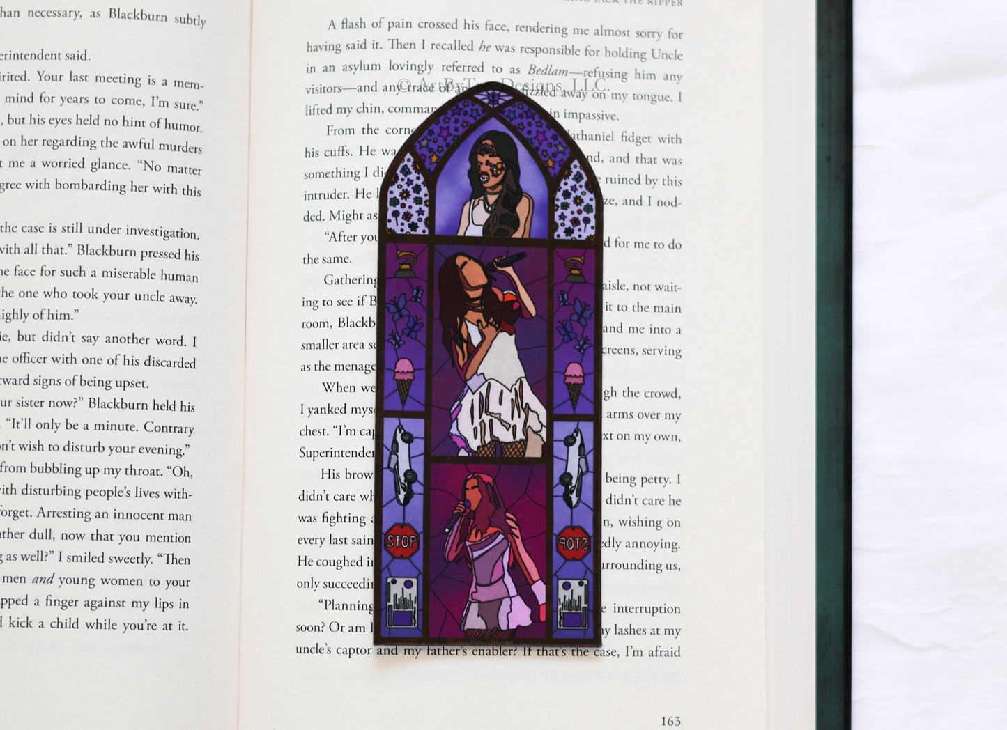 Sour Stained Glass Bookmark