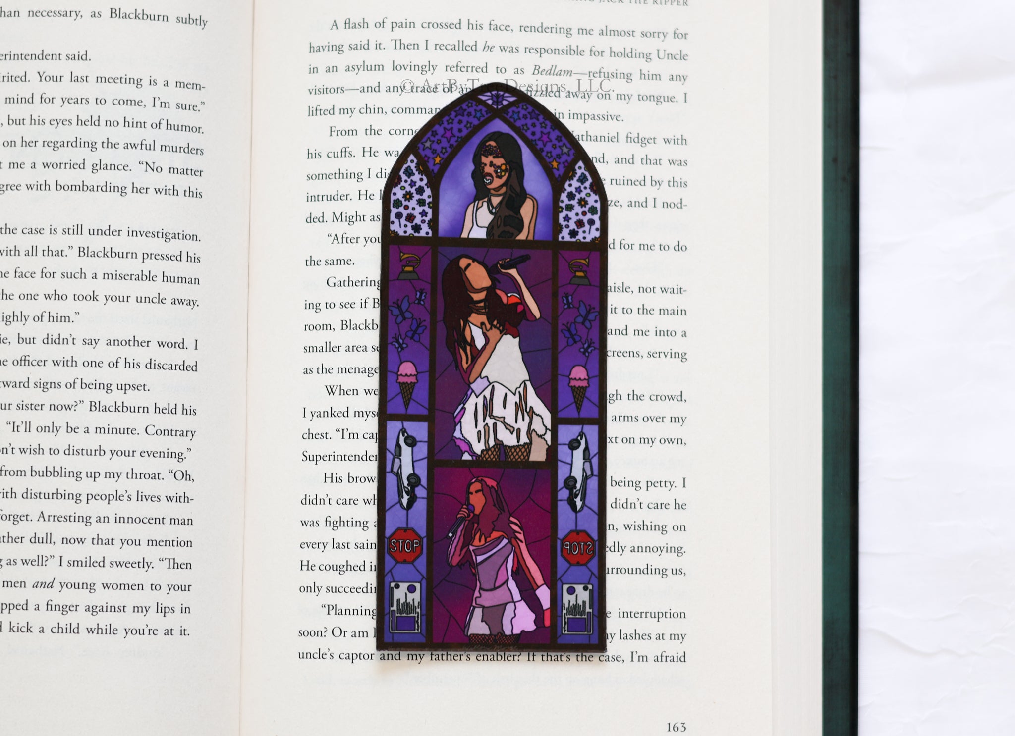 Sour Stained Glass Bookmark