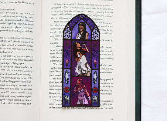 Sour Stained Glass Bookmark