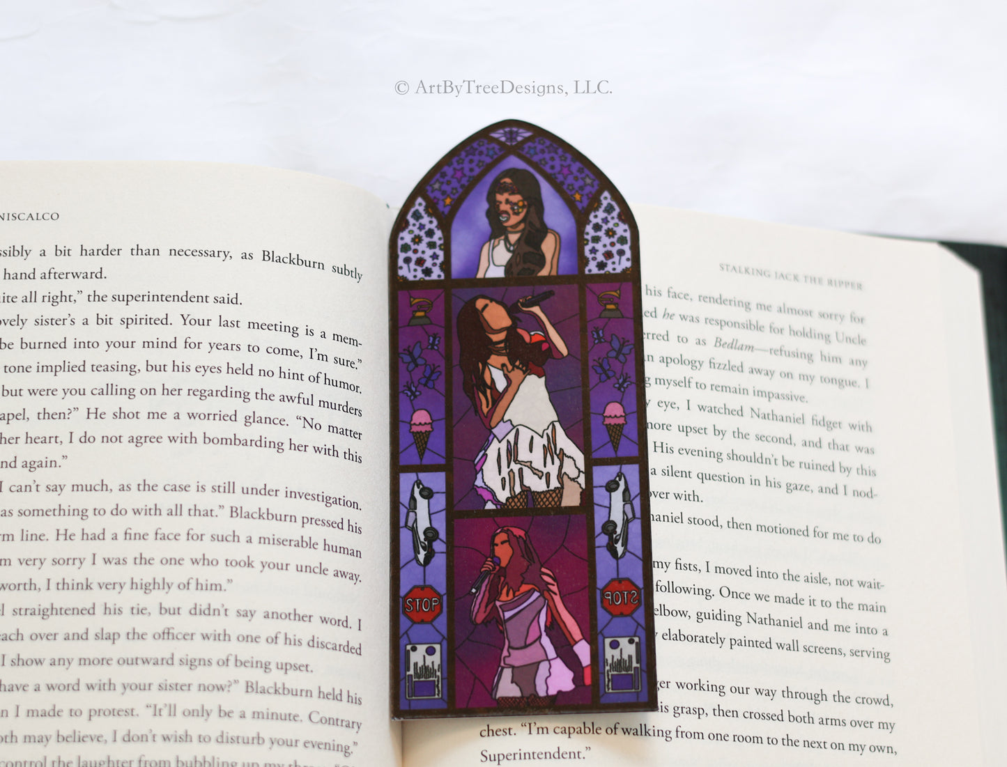 Sour Stained Glass Bookmark