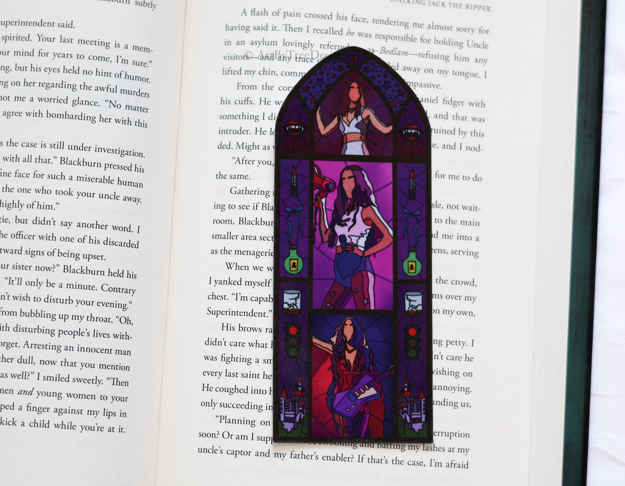 Guts Stained Glass Bookmark