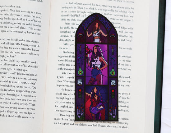 Guts Stained Glass Bookmark
