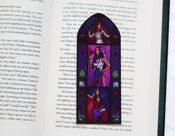 Guts Stained Glass Bookmark