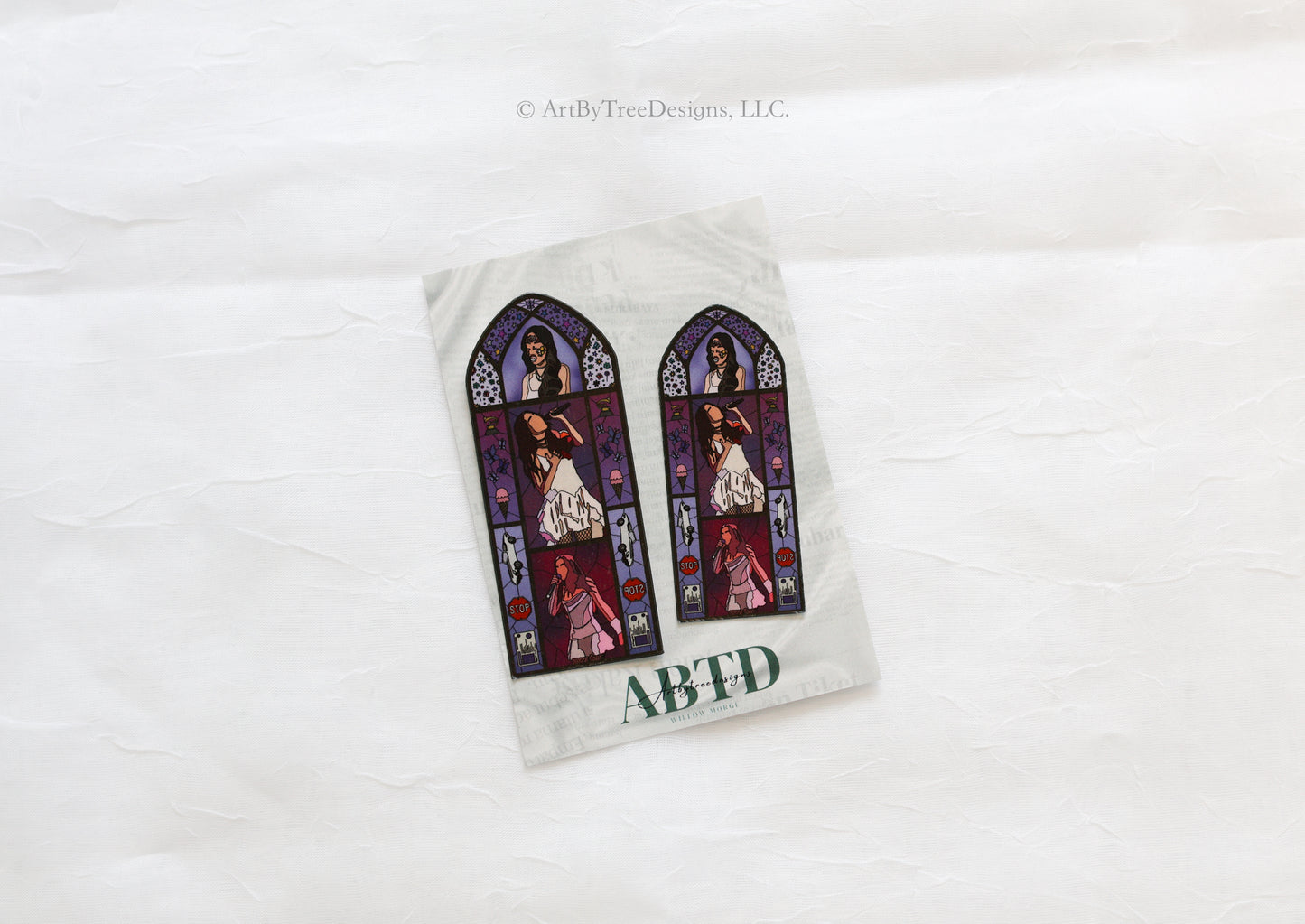 Sour Stained Glass Sticker