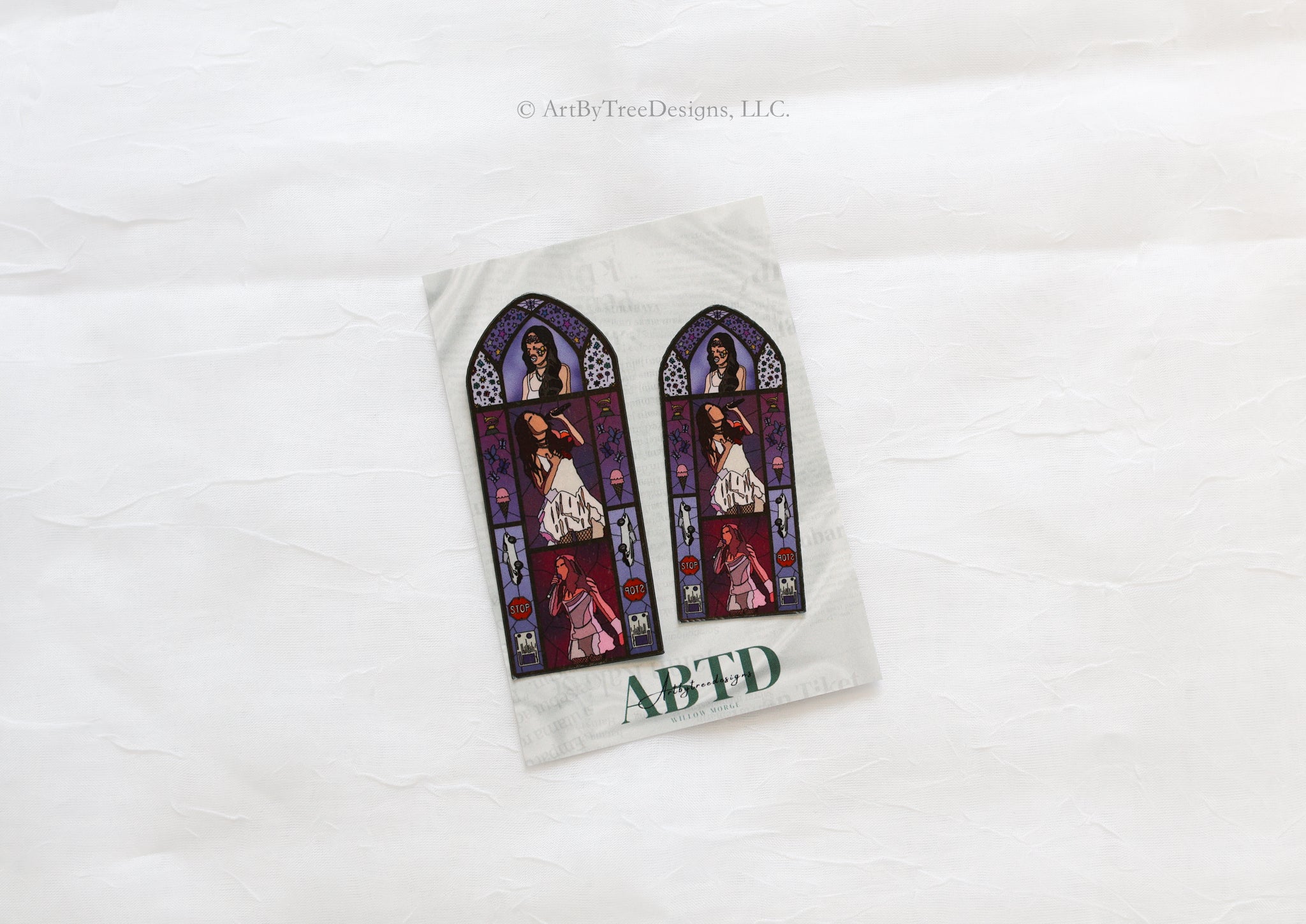 Sour Stained Glass Sticker