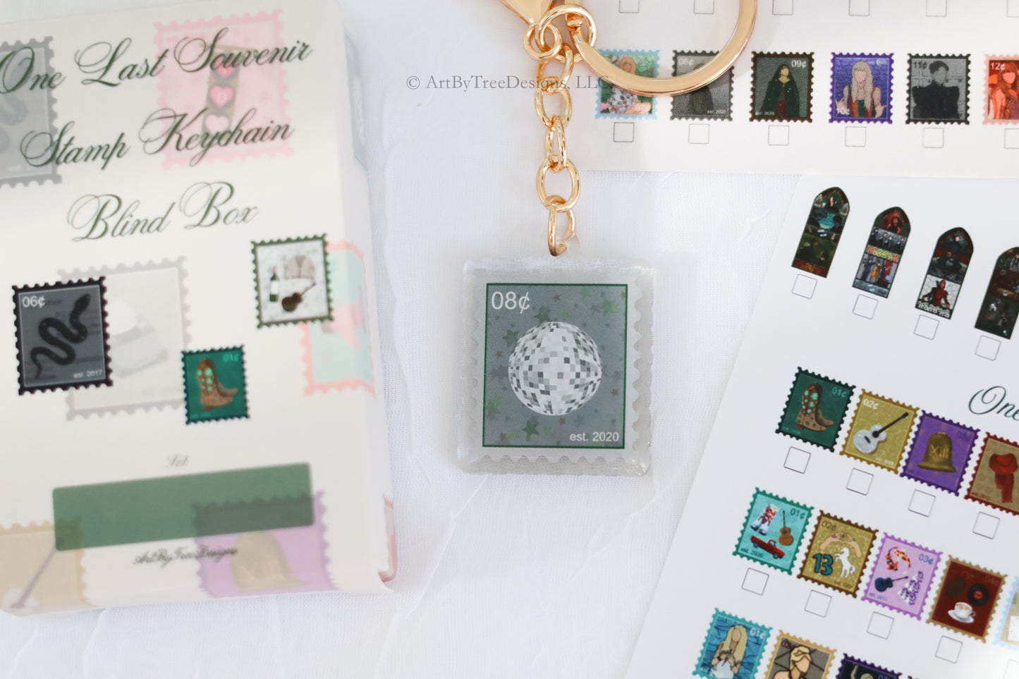 Eras Stamps Acrylic Keychain Blind Box