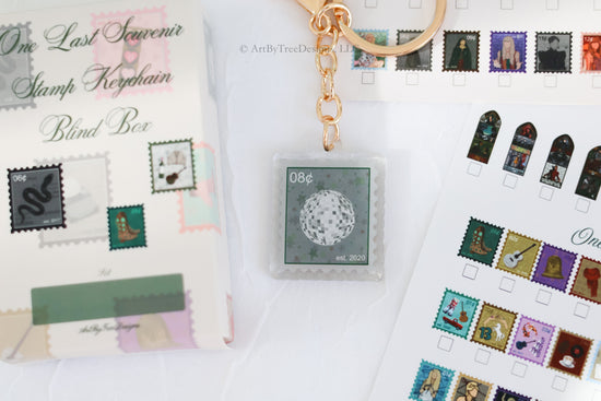 Eras Stamps Acrylic Keychain Blind Box