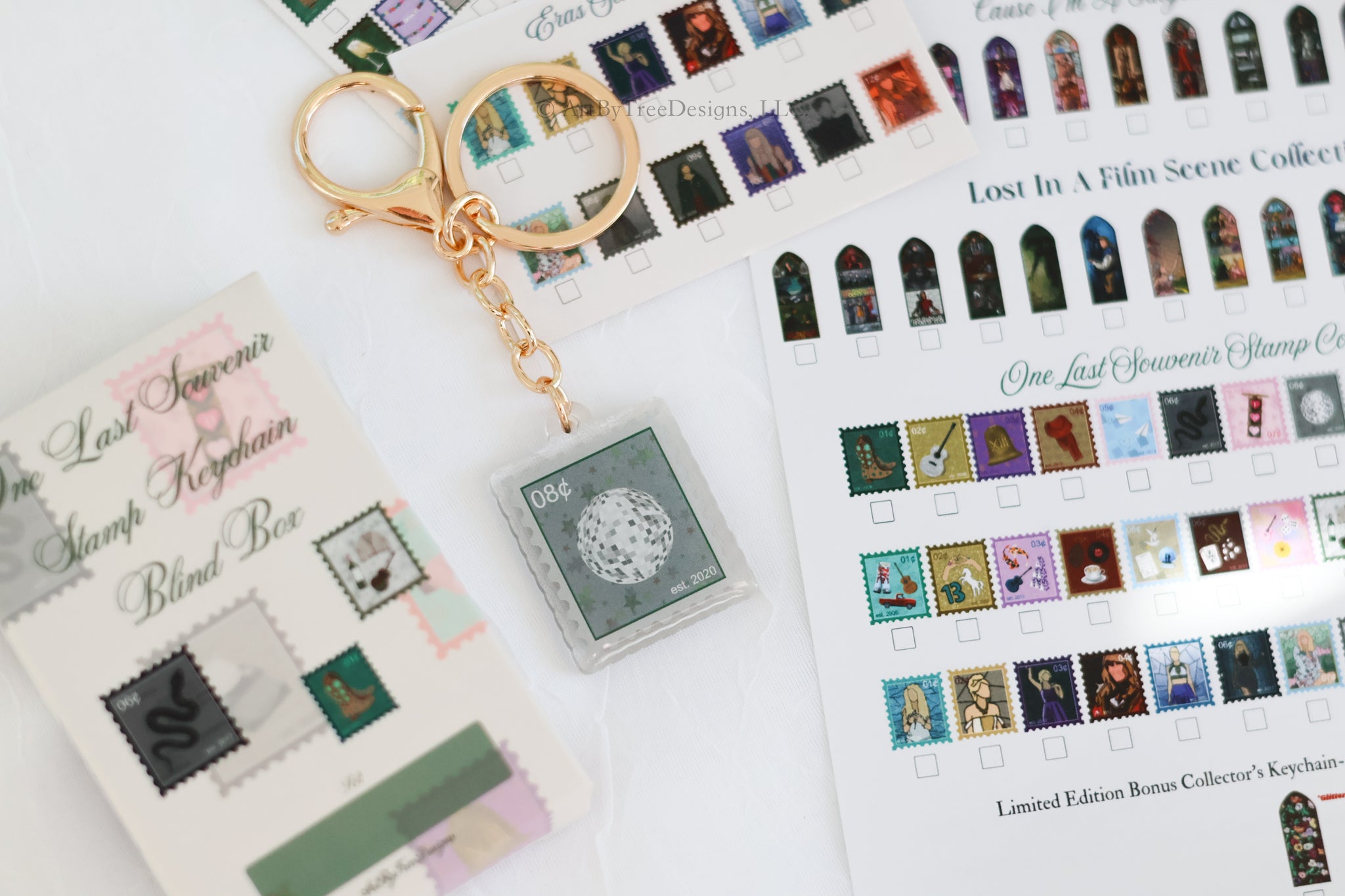 Eras Stamps Acrylic Keychain Blind Box