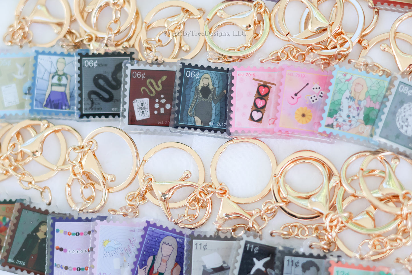 Eras Stamps Acrylic Keychain Blind Box