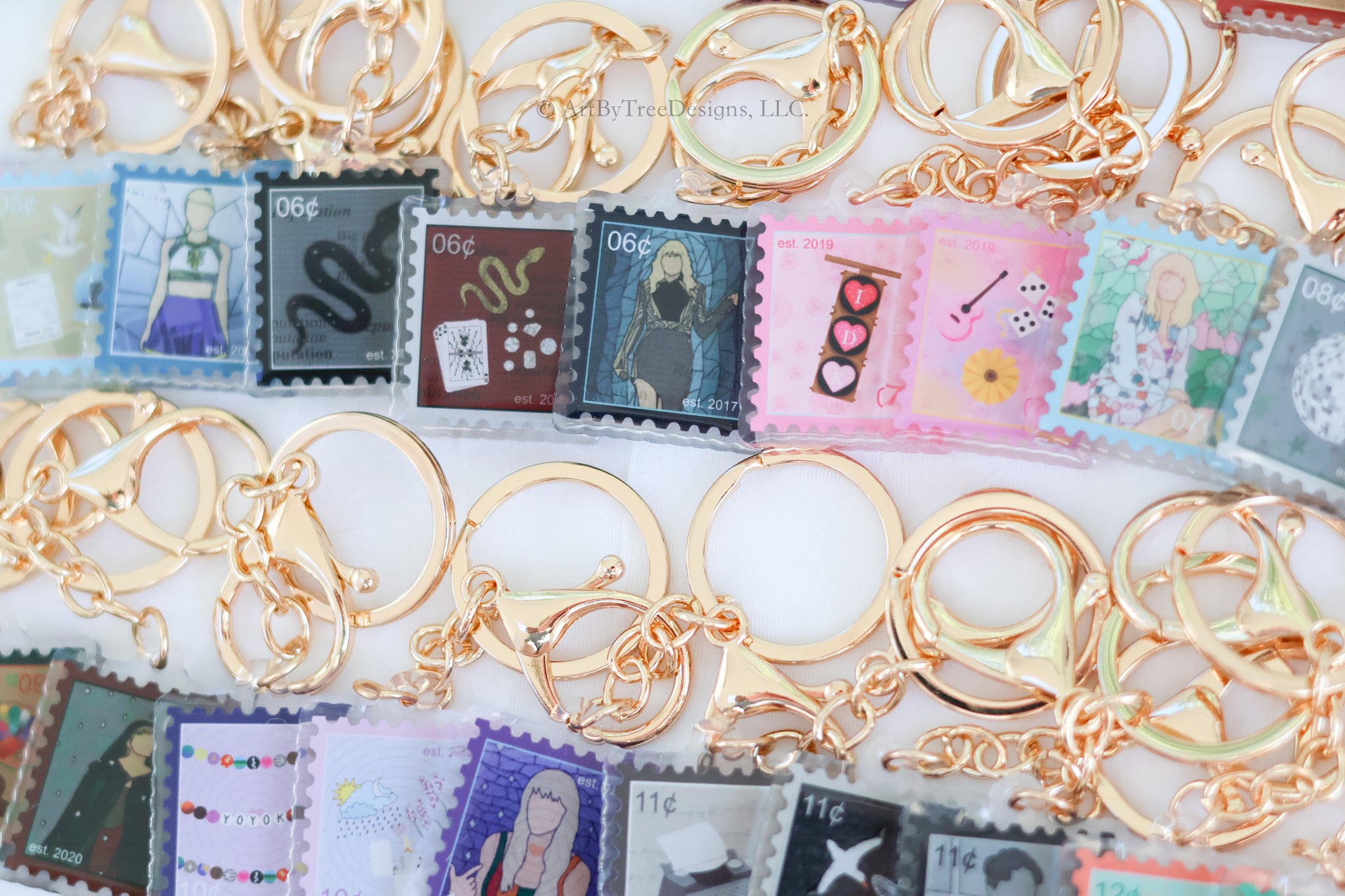 Eras Stamps Acrylic Keychain Blind Box