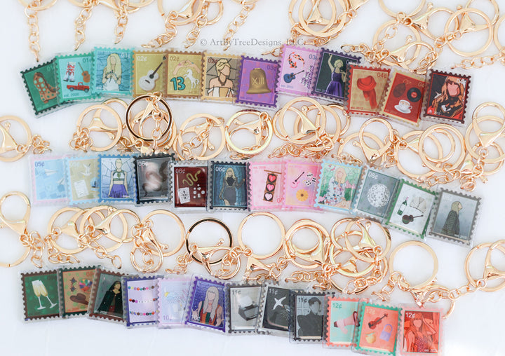 Eras Stamps Acrylic Keychain Blind Box