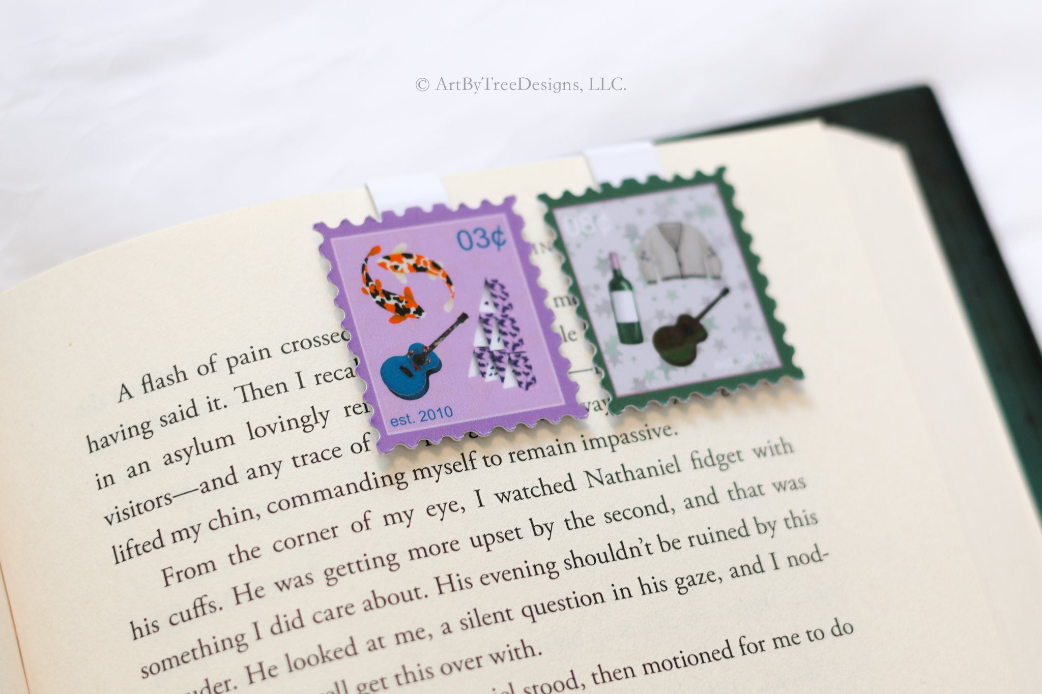 Eras Stamps Magnetic Bookmarks Version 2