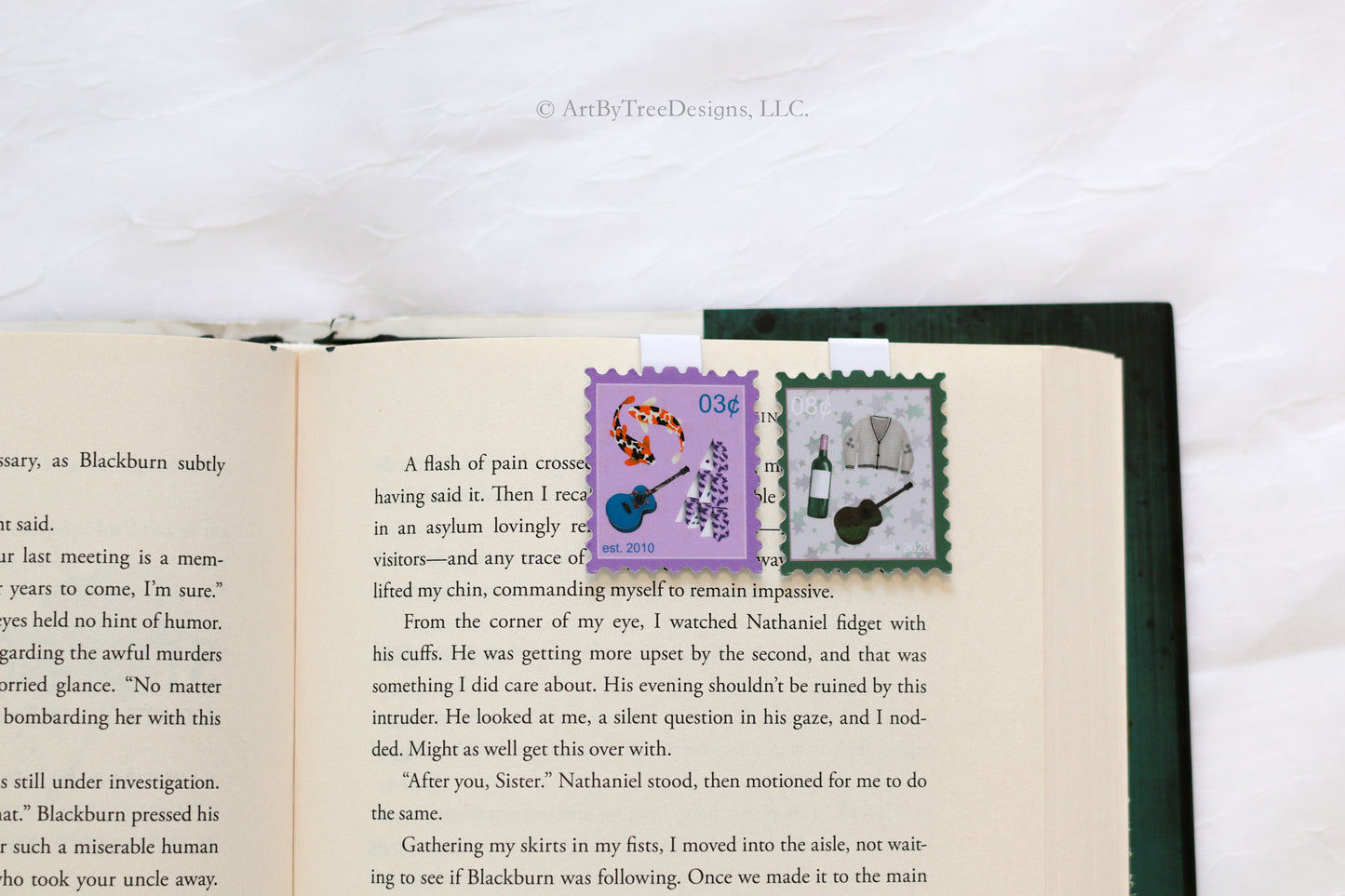 Eras Stamps Magnetic Bookmarks Version 2