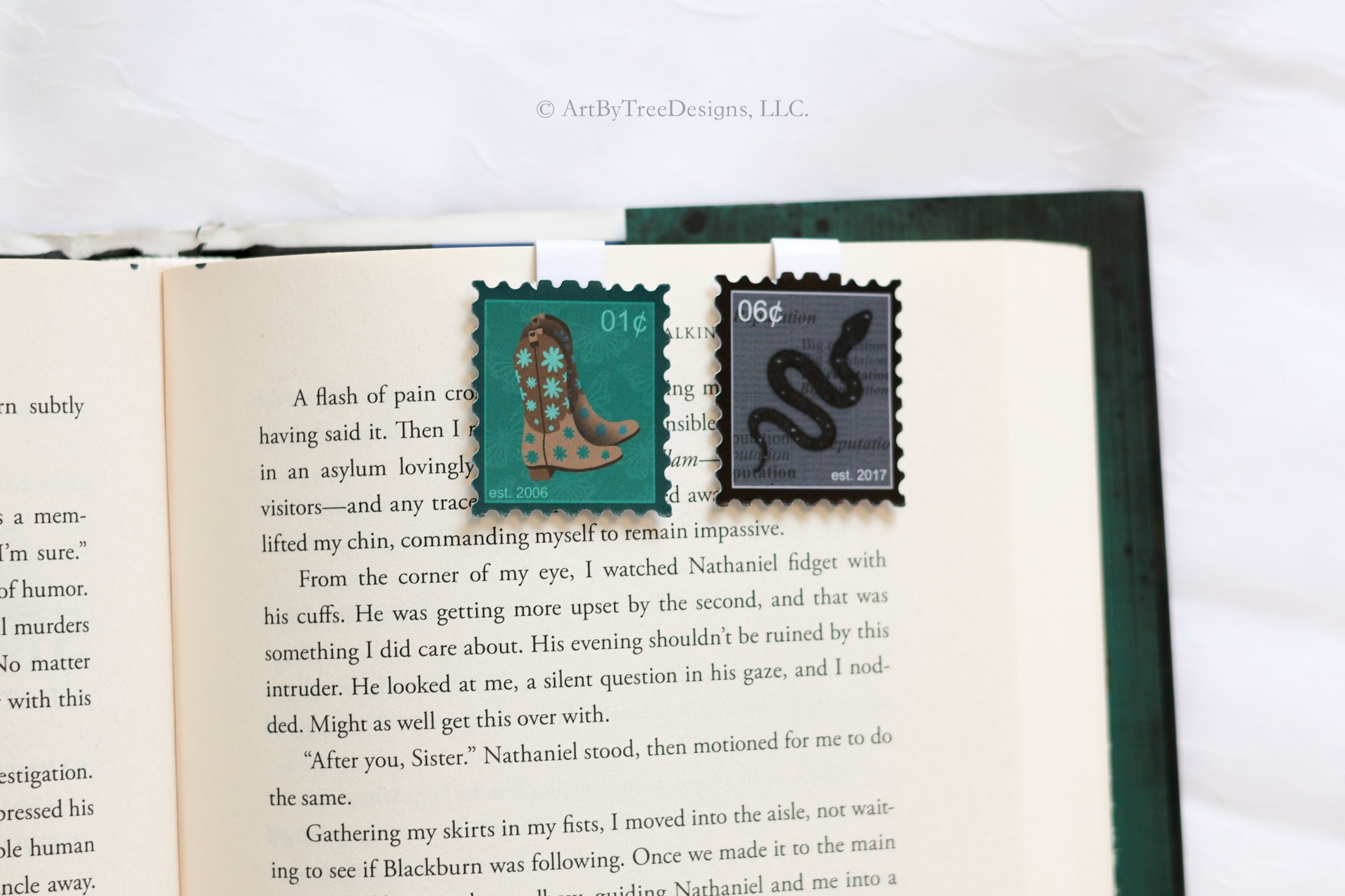 Eras Stamps Magnetic Bookmarks Version 1